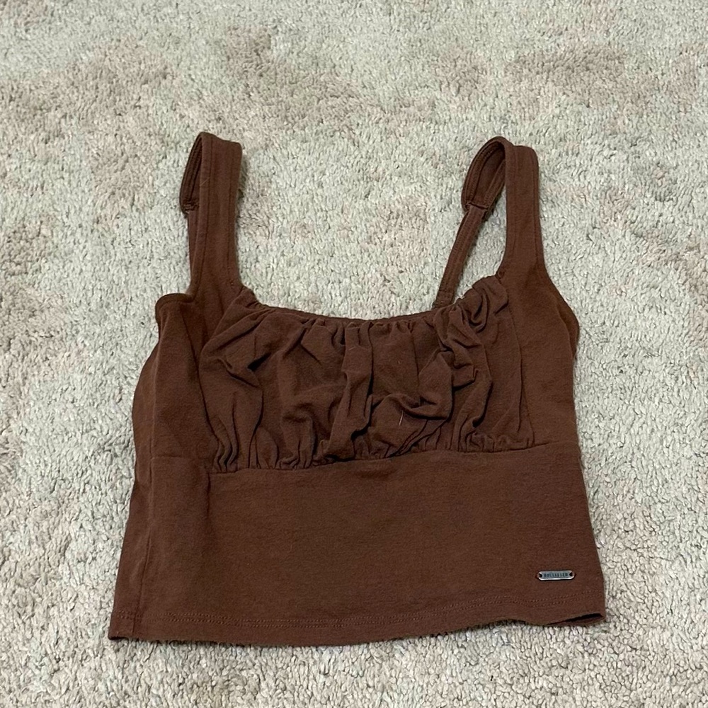 Hollister ruched tank